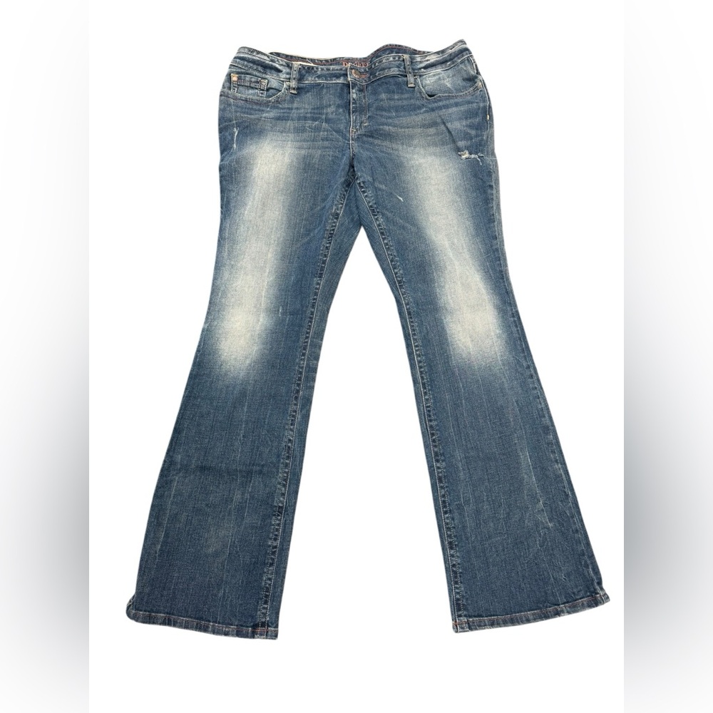 Woman's DECREE Boot Cut Denim Jeans Size 19
